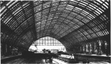 巴洛式頂棚內部，大約攝於1870年