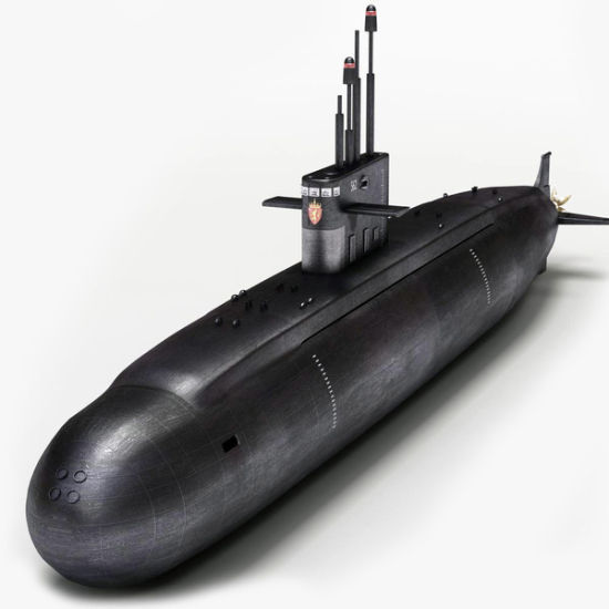 677型潛艇3D圖