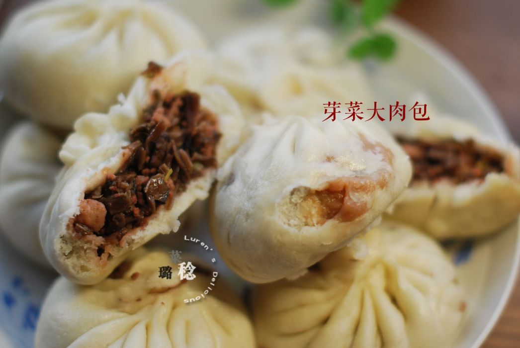 芽菜大肉包 芽菜大肉包