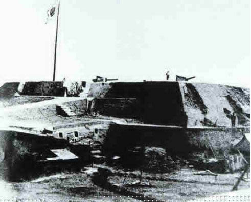 攻擊直隸總督守衛的天津大沽炮台