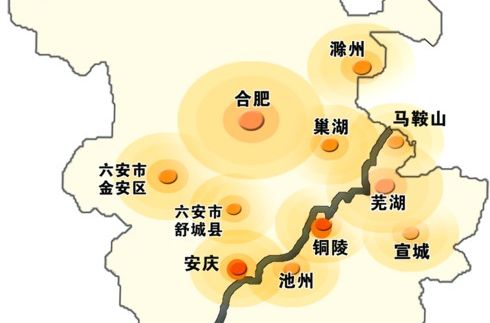 皖江城市帶(皖江示範區) 皖江城市帶(皖江示範區)