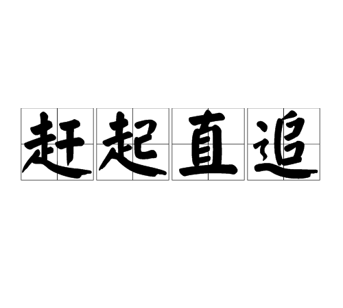 趕起直追 趕起直追