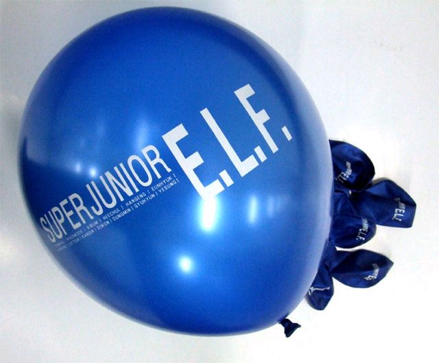 SJ寶藍色應援氣球