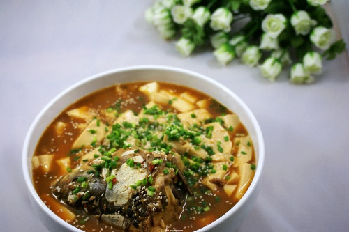 青魚頭尾湯 青魚頭尾湯