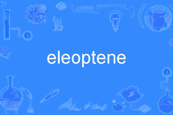 eleoptene eleoptene