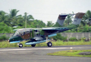 菲律賓軍方的OV-10野馬偵察機