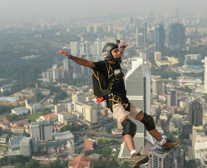 2014吉隆坡塔國際跳傘節