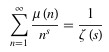 莫比烏斯函式