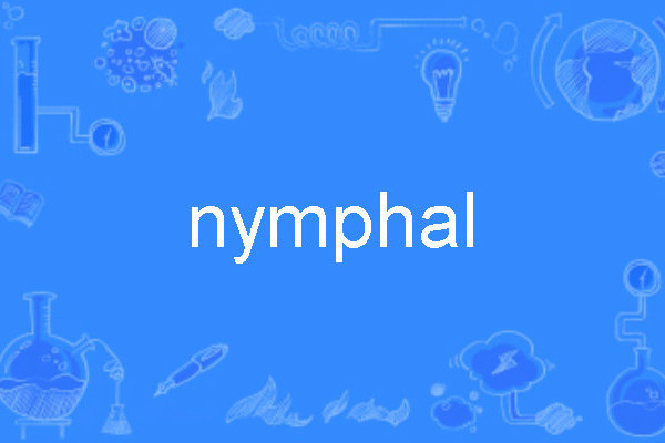 nymphal nymphal