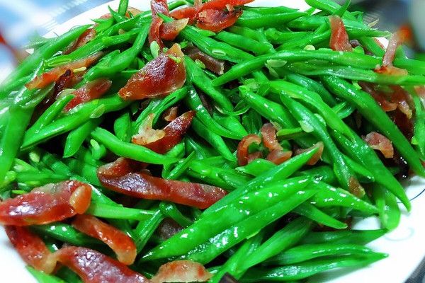 肉炒芸豆 肉炒芸豆