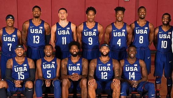 美國國家男子籃球隊(美國男籃)