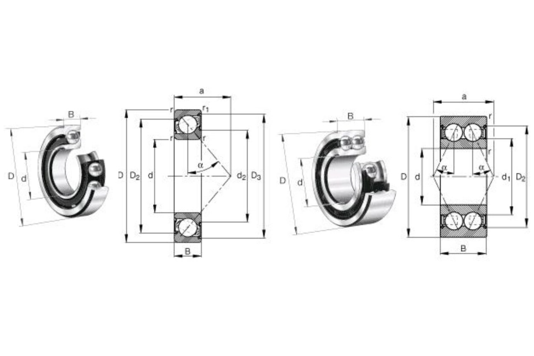 SKF 629-2RSH軸承 SKF 629-2RSH軸承