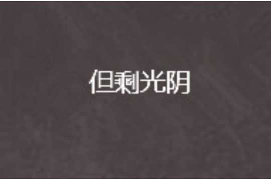但剩光陰 但剩光陰
