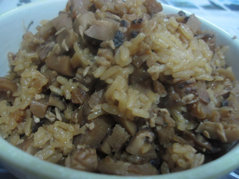 日式燜筍飯 日式燜筍飯