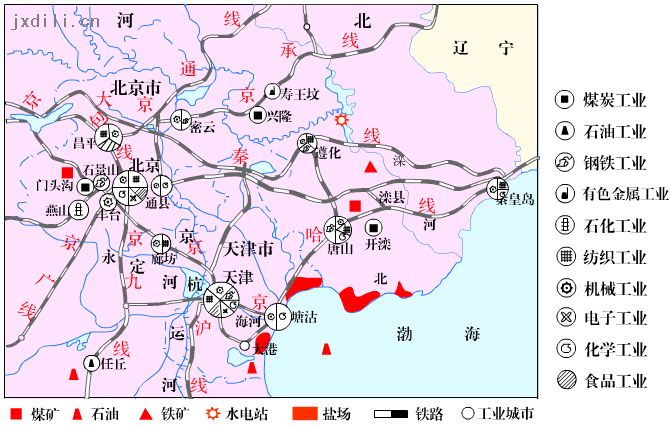 京津唐工業基地地圖