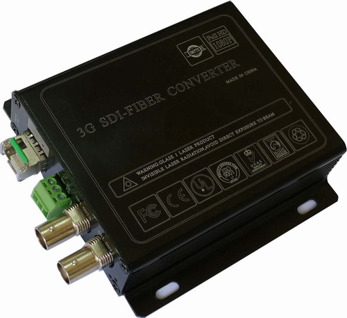 高清SDI光端機 可帶反向控制數據
