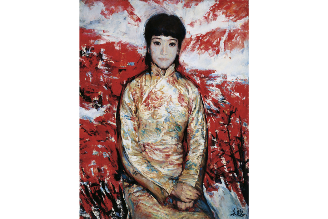 東方少女(方世聰油畫作品) 東方少女(方世聰油畫作品)
