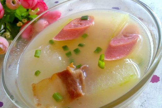 冬瓜煮臘肉 冬瓜煮臘肉