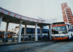 90年代大型貿易市場的公交場站