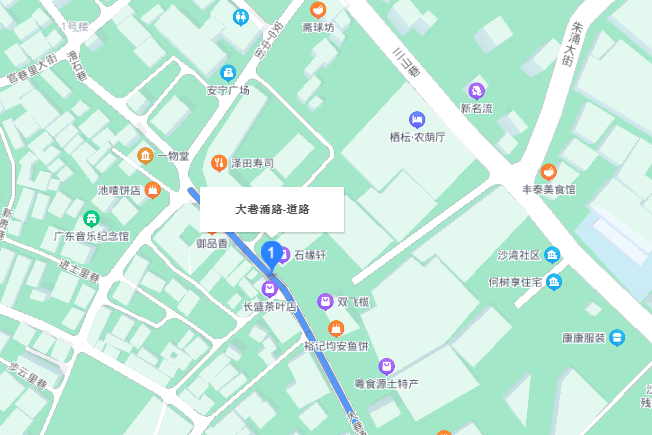 大巷涌路 大巷涌路