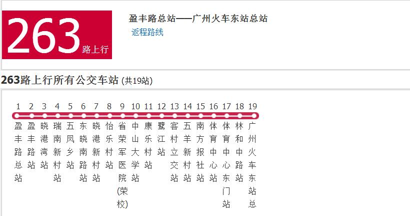 廣州公交263路