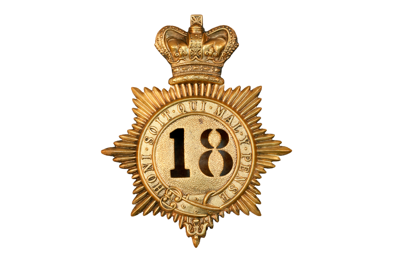 19世紀英軍銅帽徽