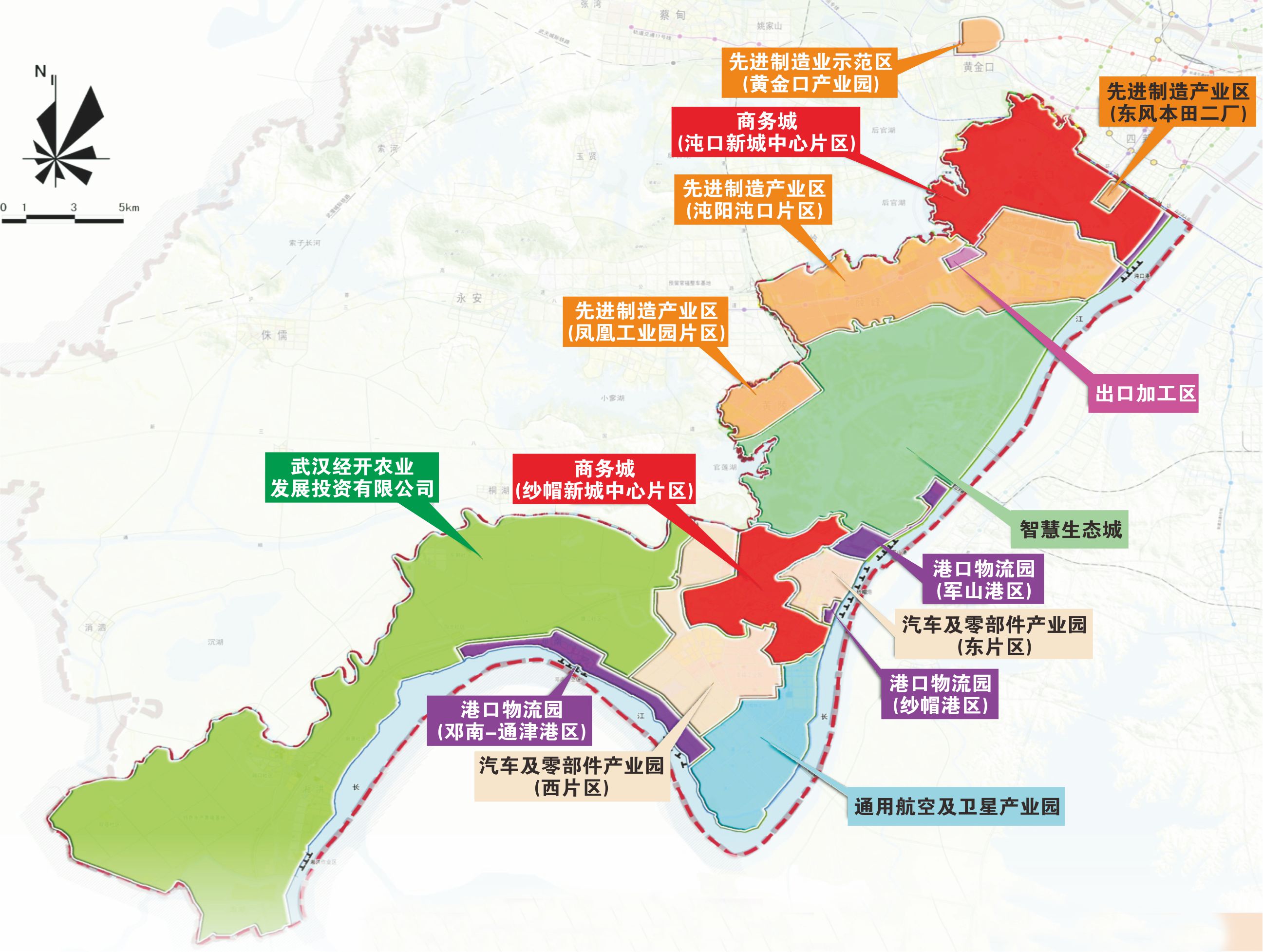 武漢開發區版圖