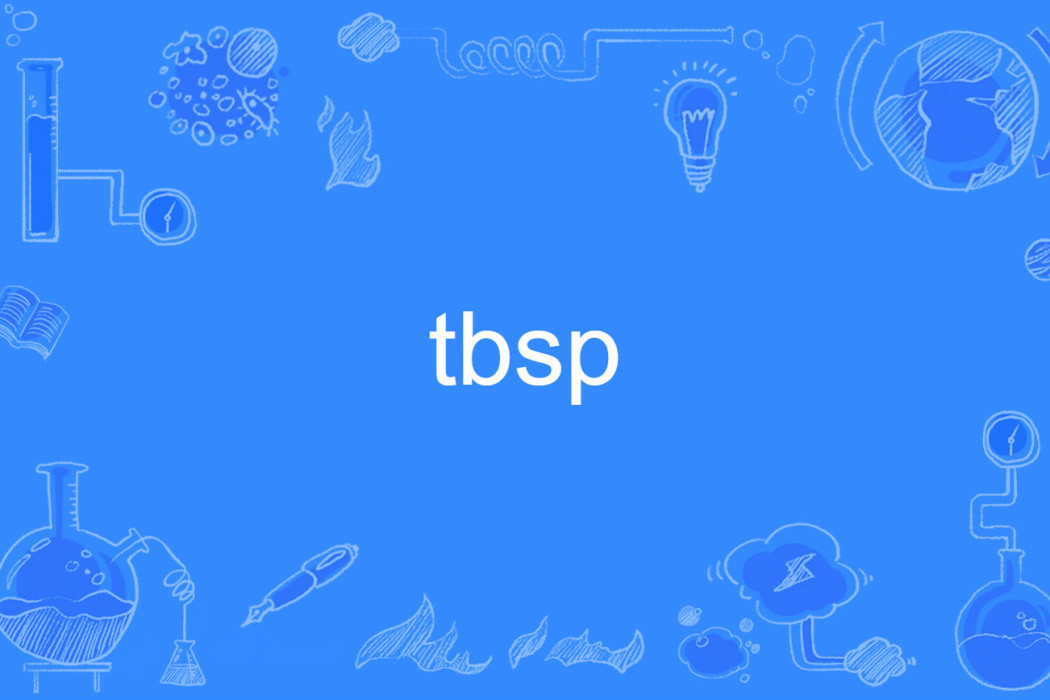 tbsp tbsp
