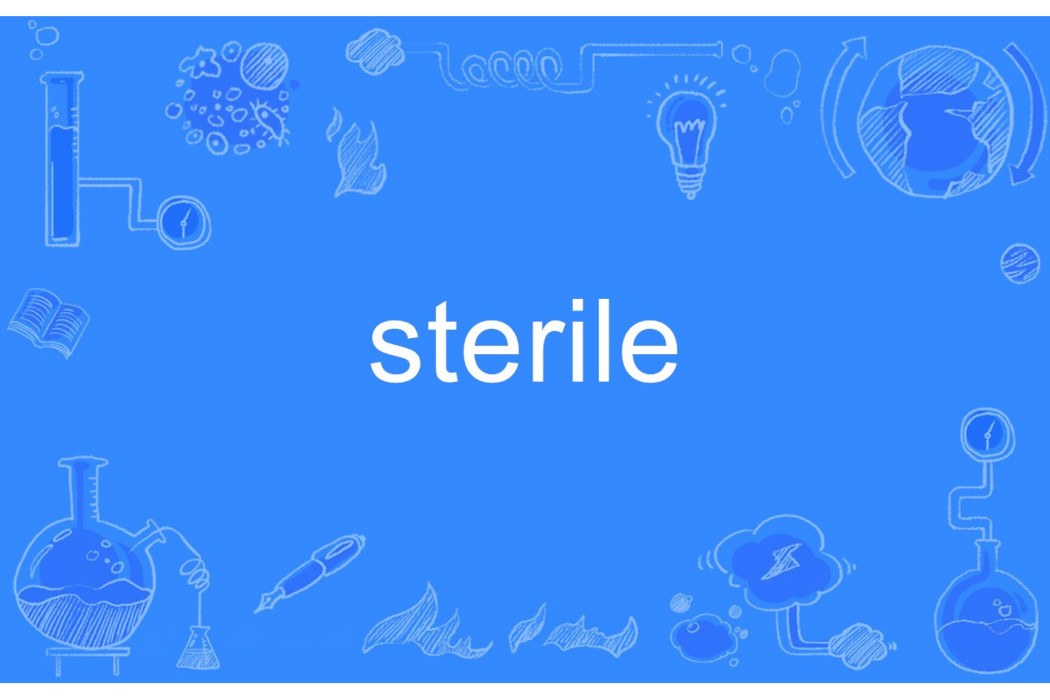 sterile sterile