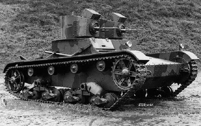 維克斯6噸坦克