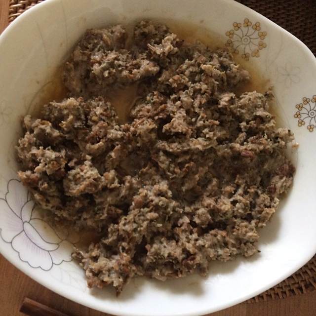乾菜蒸肉末 乾菜蒸肉末
