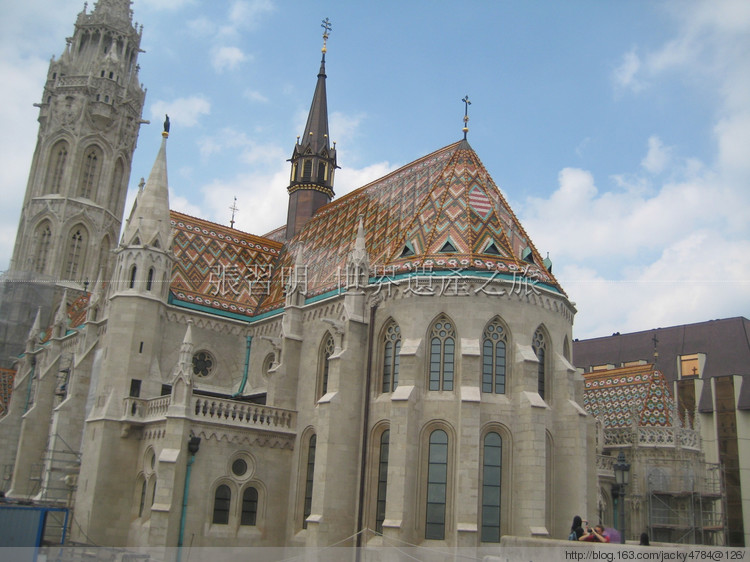 匈牙利布達佩斯的多瑙河兩岸和布達城堡區