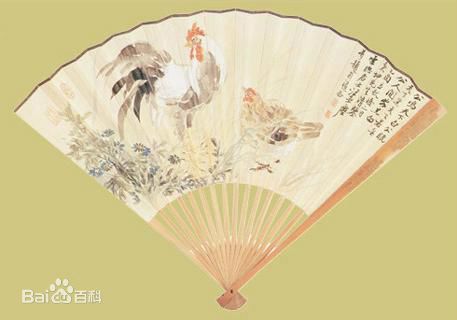 雙雞成扇 雙雞成扇
