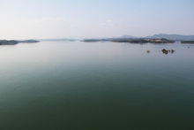 淅川縣丹陽鎮一側的丹江口水庫