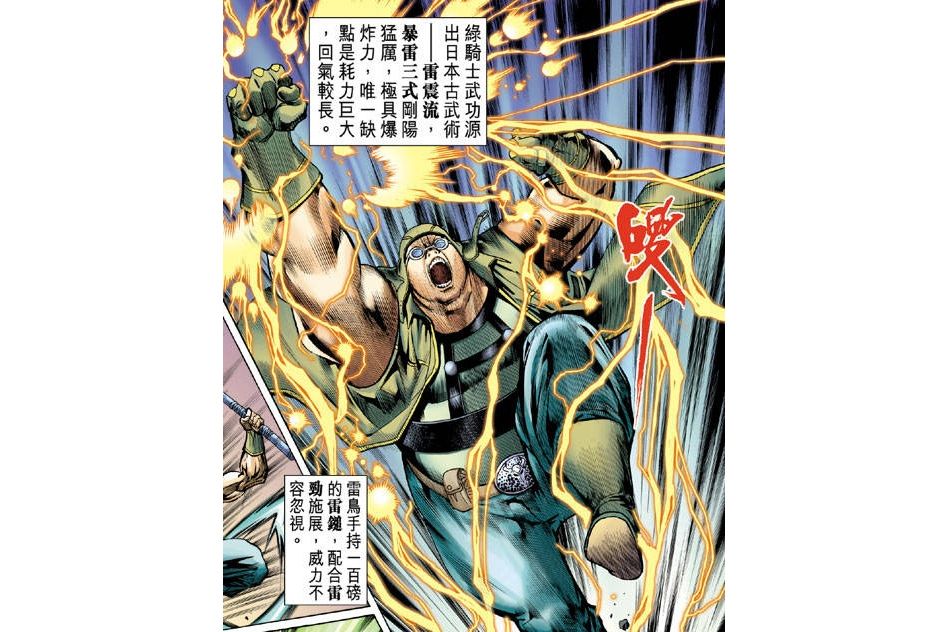 綠騎士(漫畫《新著龍虎門》中的角色) 綠騎士(漫畫《新著龍虎門》中的角色)