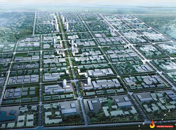 中國手套城規劃圖