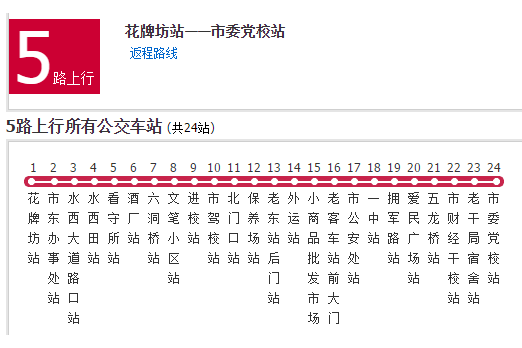 畢節公交5路 畢節公交5路