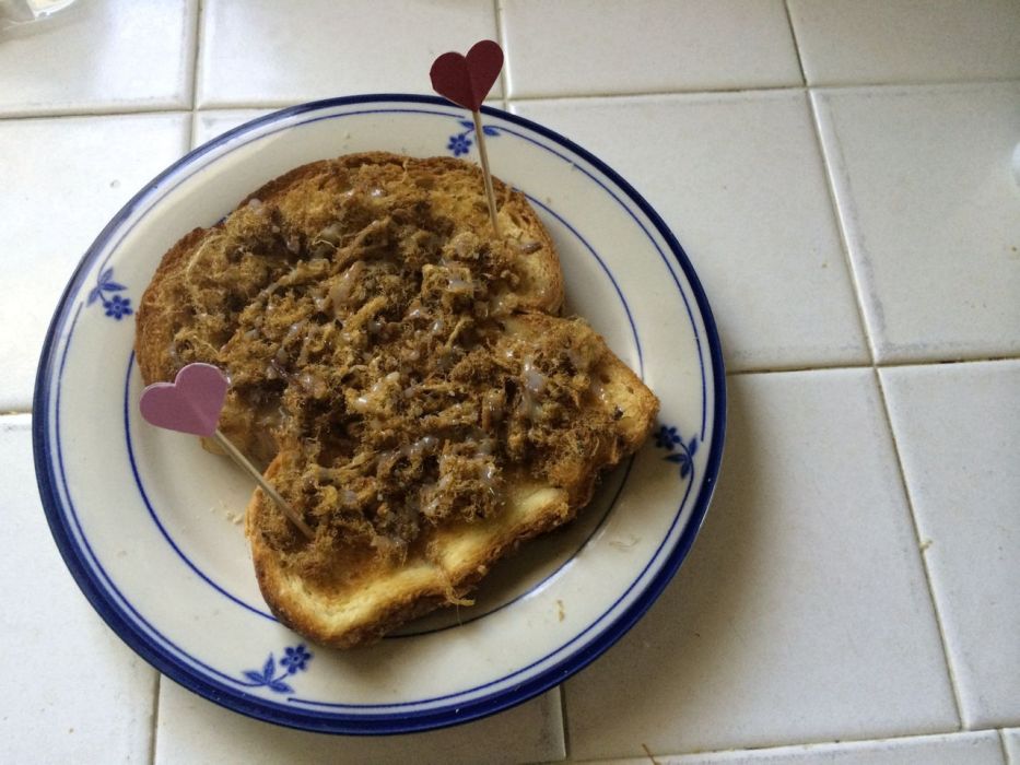 肉鬆厚吐司 肉鬆厚吐司
