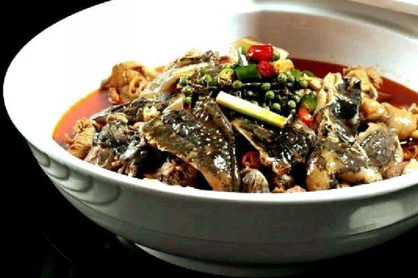 蒜燒甲魚