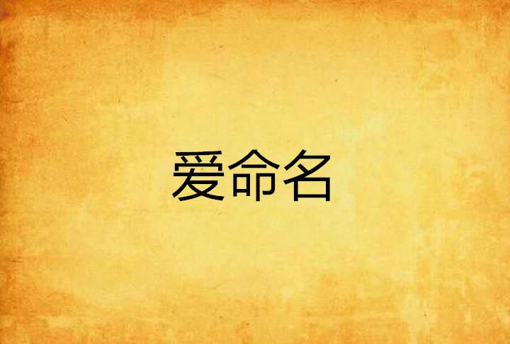愛命名 愛命名
