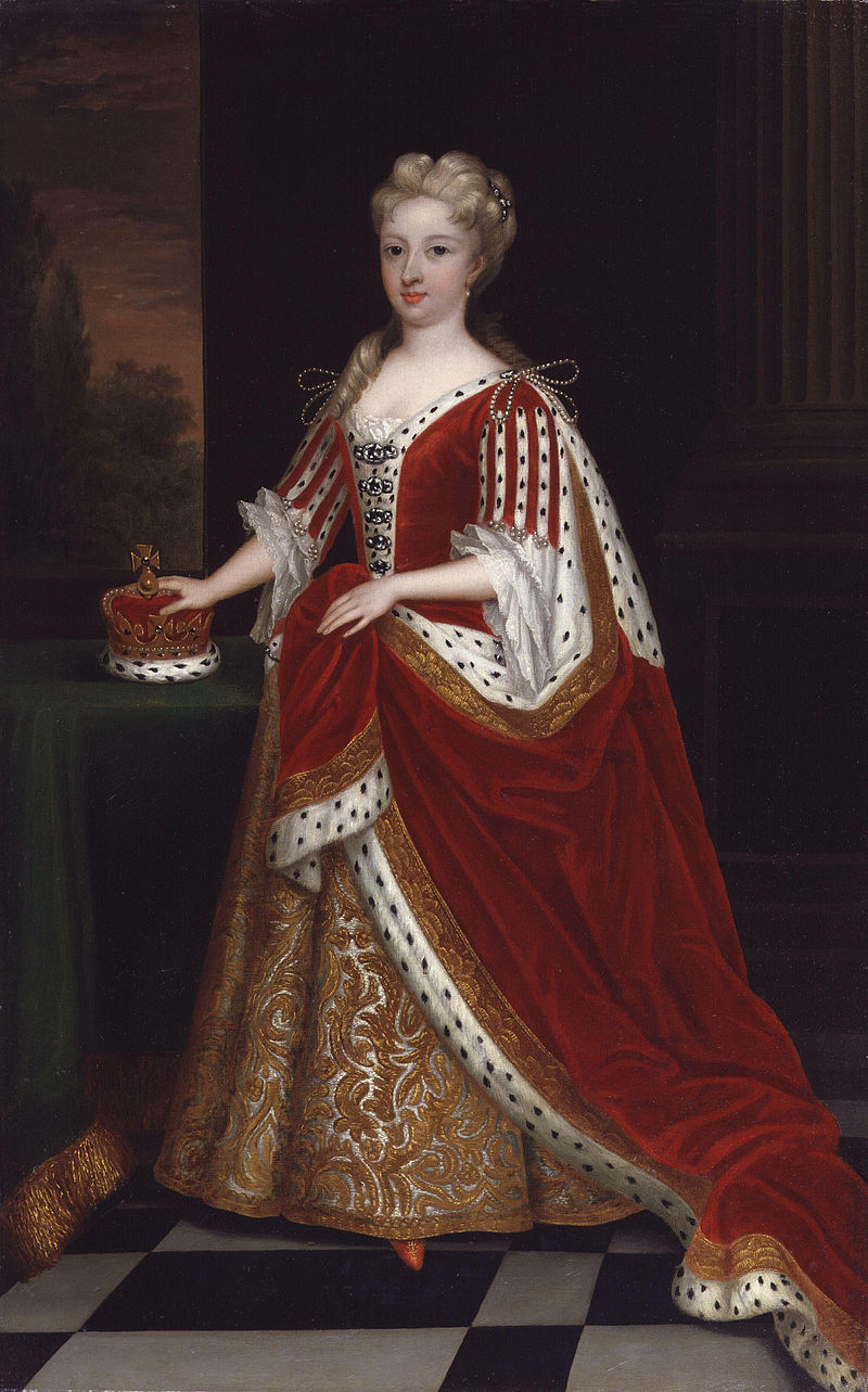 成為威爾斯親王妃的卡羅琳，繪於1716年