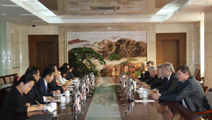 立陶宛議會代表團來訪中國