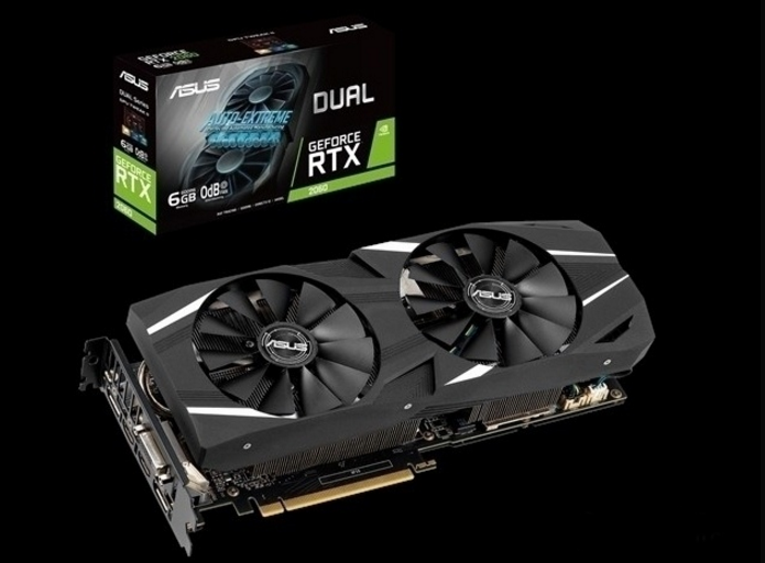 華碩DUAL-RTX 2060-6G 華碩DUAL-RTX 2060-6G