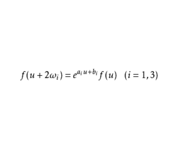 第三類橢圓函式