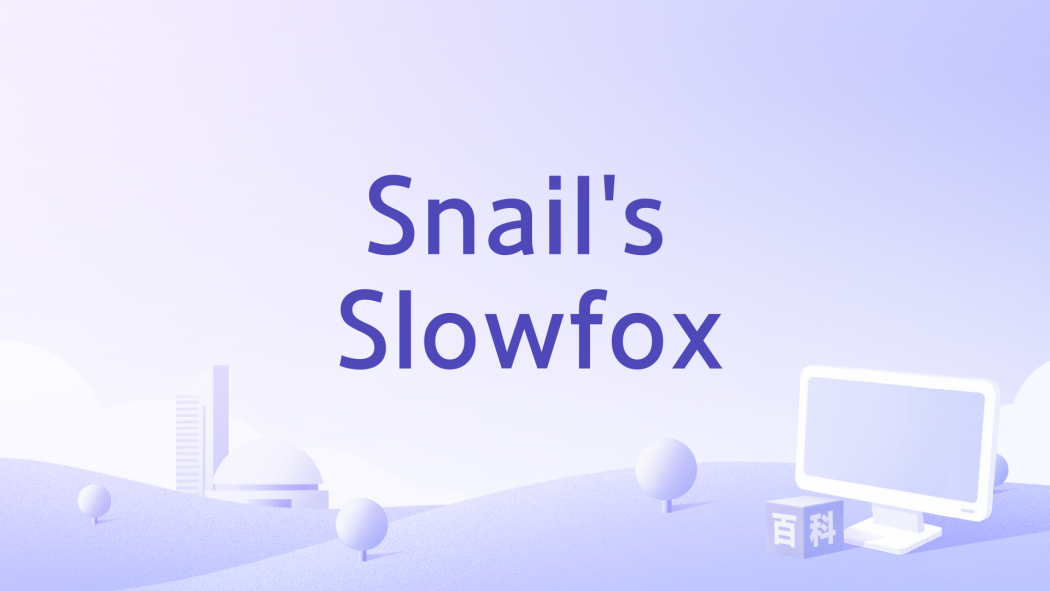 Snail\x27s Slowfox Snail\x27s Slowfox