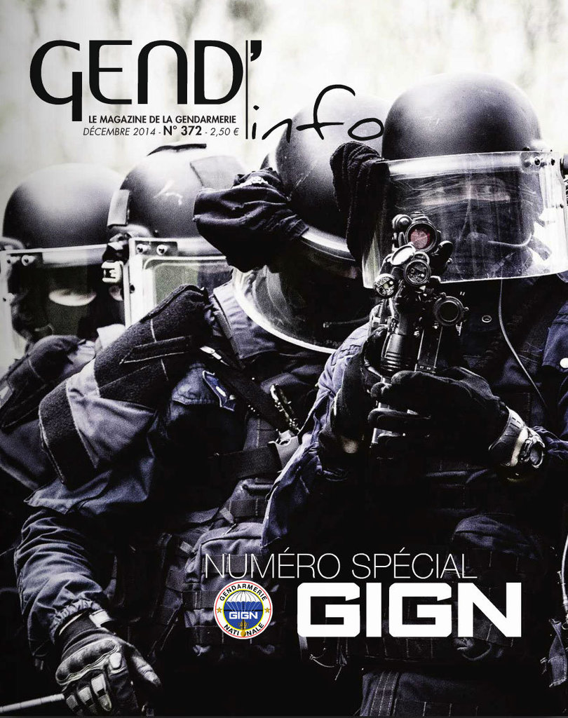 GIGN 40周年宣傳封面