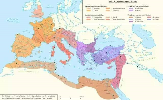 雖然步入衰退期，羅馬帝國依然是當時世界上最大的帝國