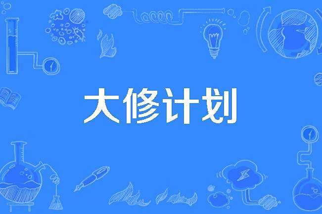 大修計畫 大修計畫