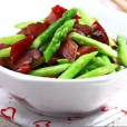 臘肉炒蘆筍