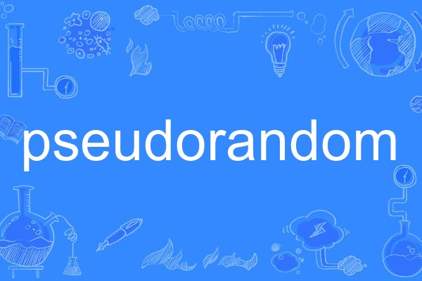 pseudorandom pseudorandom